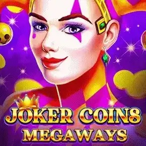 Joker Coins Megaways slot logo by Onlyplay at LeBull Casino
