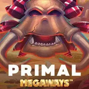 Primal Megaways slot visual from Blueprint Gaming available on le-bull-casino.pt