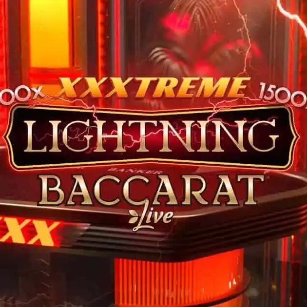 XXXtreme Lightning Baccarat game by Evolution – logo hosted on LeBull Casino